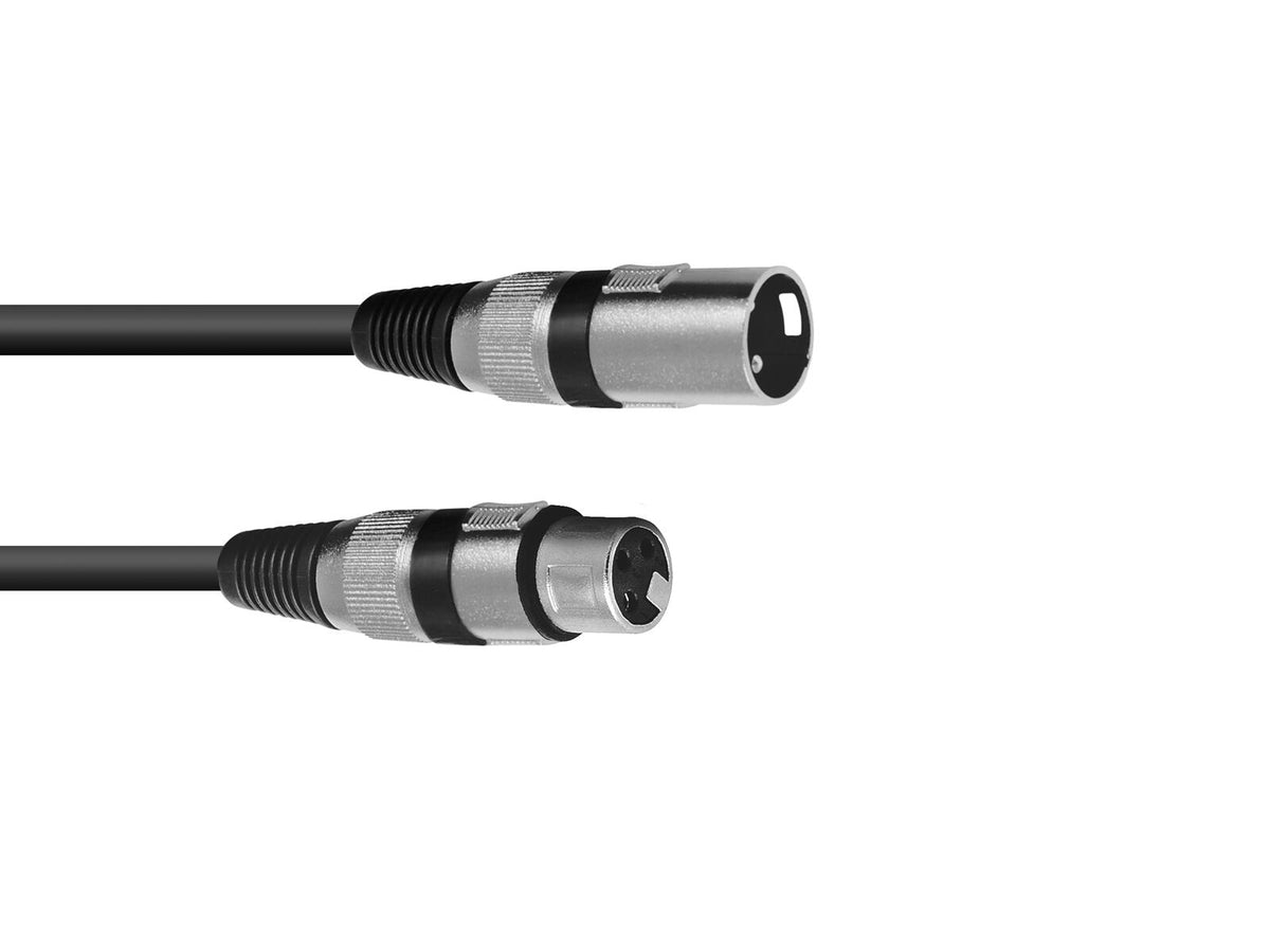 Omnitronic XLR Kabel 3pol 7,5m sw