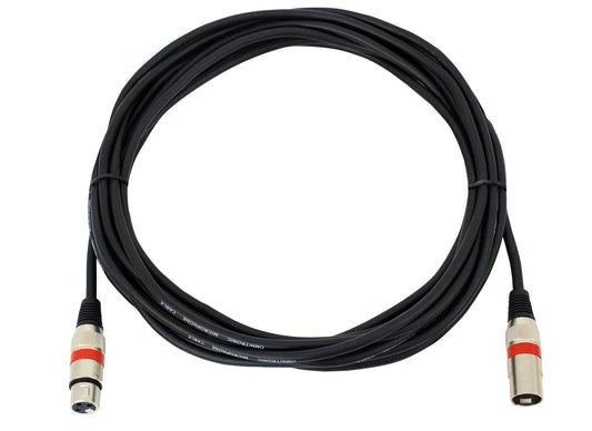 Omnitronic XLR Kabel 3pol 7,5m sw/rt – Ansicht 2