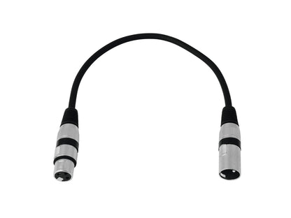 Omnitronic XLR Kabel 3pol 0,2m sw – Ansicht 2