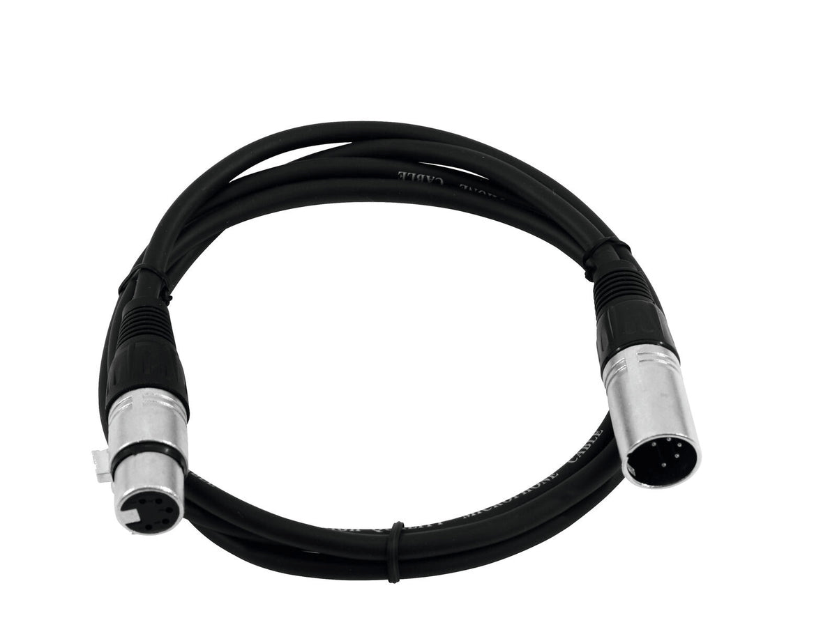 Omnitronic XLR Kabel 5pol 3m sw – Ansicht 2