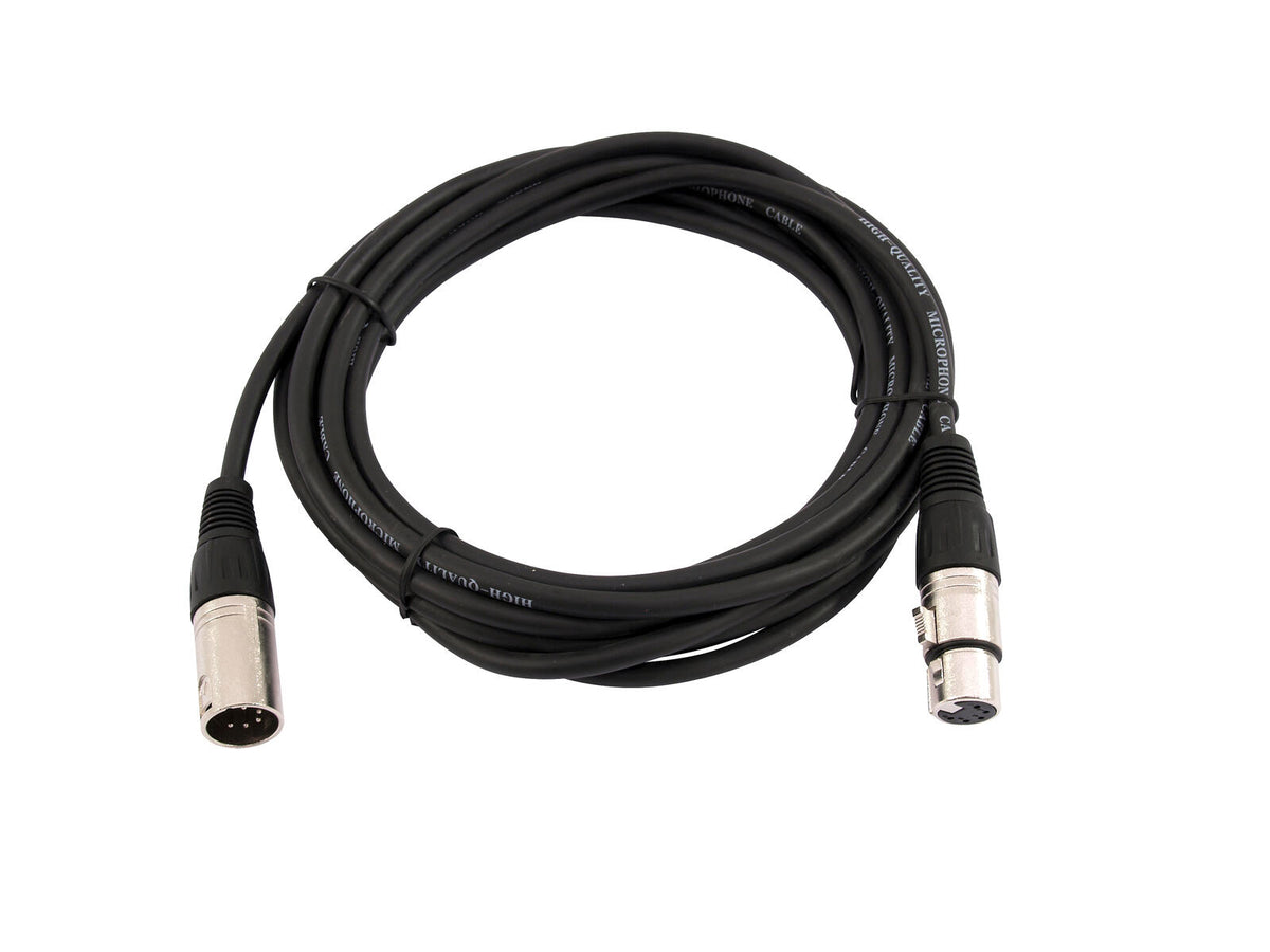 Omnitronic XLR Kabel 5pol 5m sw – Ansicht 2