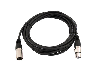 Omnitronic XLR Kabel 5pol 5m sw – Ansicht 2