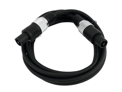 Omnitronic Lautsprecherkabel SPEAKER 2x2,5 5m schwarz – Ansicht 2