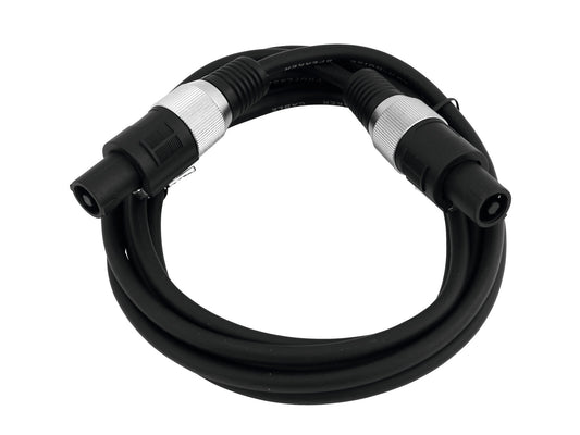 Omnitronic Lautsprecherkabel SPEAKER 2x2,5 5m schwarz – Ansicht 2