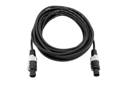 Omnitronic Lautsprecherkabel SPEAKER 2x1,5 10m schwarz – Ansicht 2