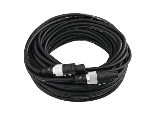 Omnitronic Lautsprecherkabel SPEAKER 2x2,5 20m schwarz – Ansicht 2