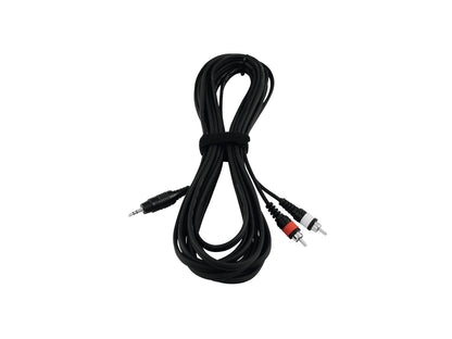 Omnitronic Adapterkabel 3,5 Klinke/2xCinch 6m sw – Ansicht 3