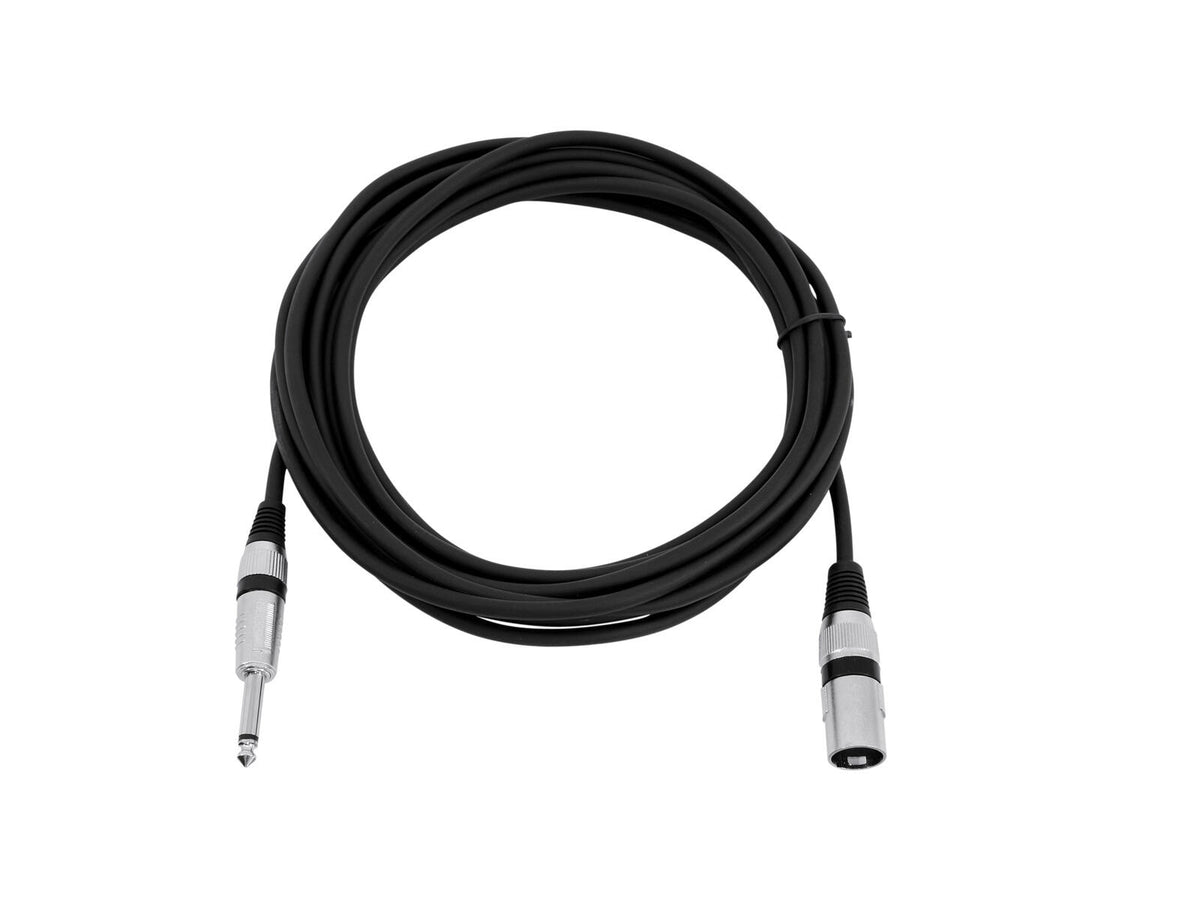 Omnitronic Adapterkabel XLR(M)/Klinke mono 5m sw – Ansicht 2