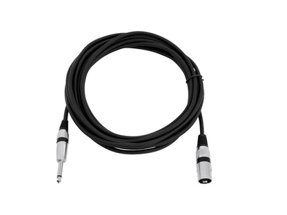 Omnitronic Adapterkabel XLR(M)/Klinke mono 5m sw – Ansicht 2