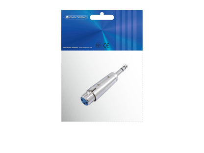 Omnitronic Adapter XLR(F)/Klinke(M) stereo – Ansicht 2