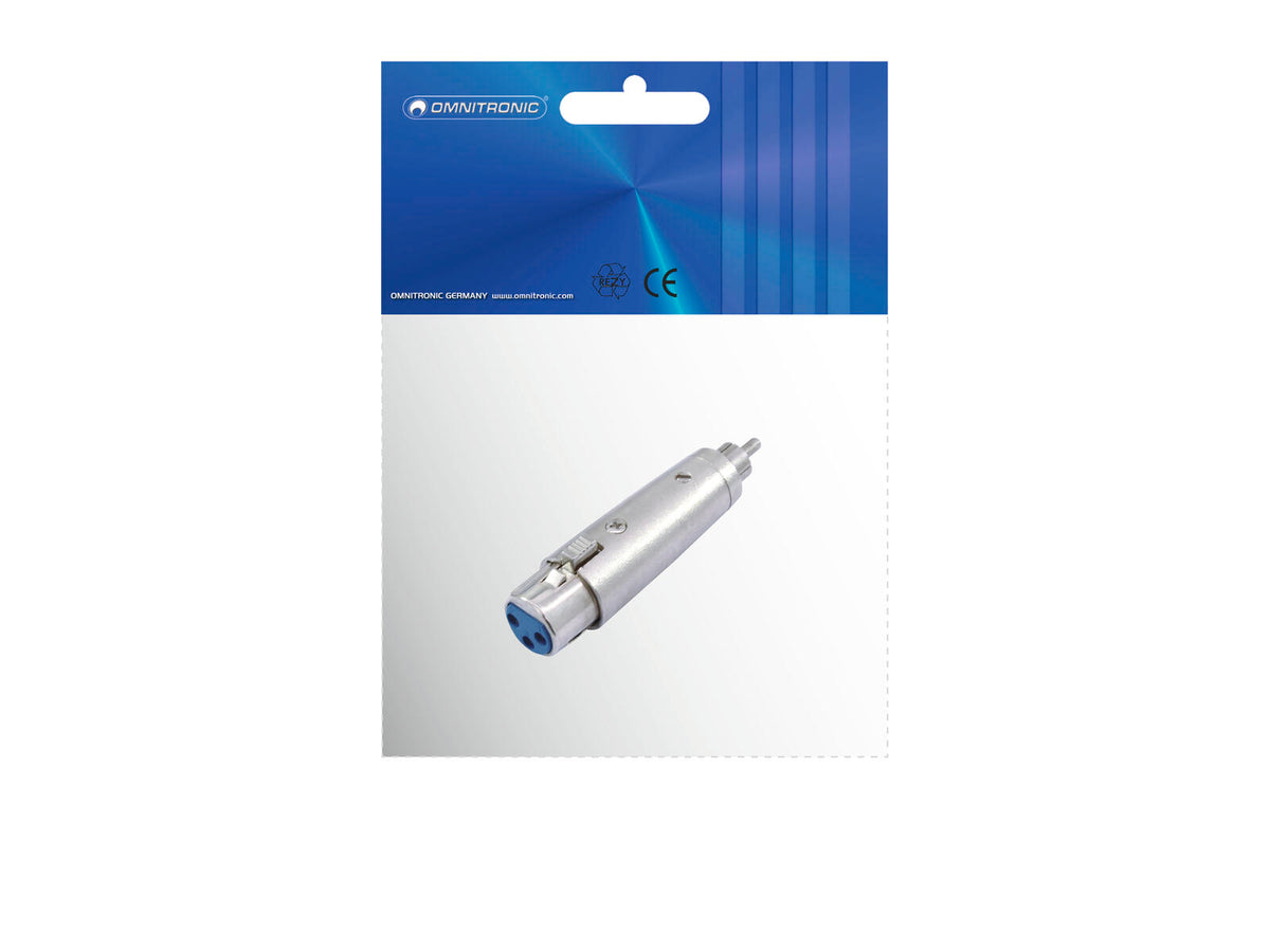 Omnitronic Adapter Cinch(M)/XLR(F) – Ansicht 2