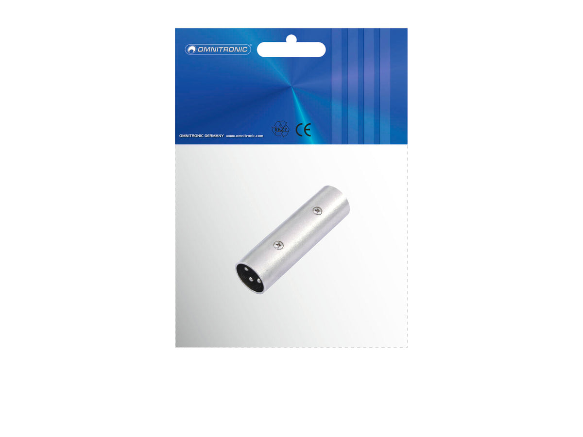 Omnitronic Adapter XLR(M)/XLR(M) – Ansicht 2