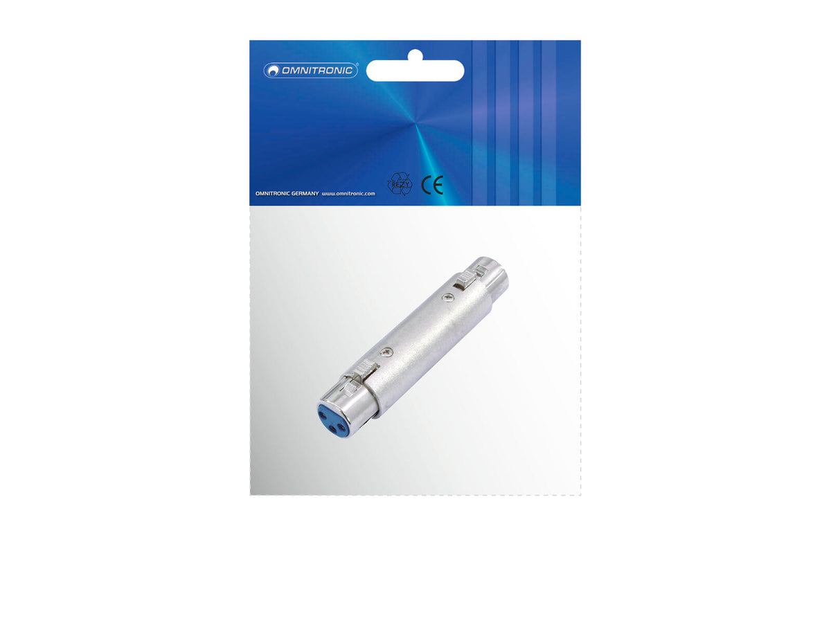 Omnitronic Adapter 3pol XLR(F)/3pol XLR(F) – Ansicht 2