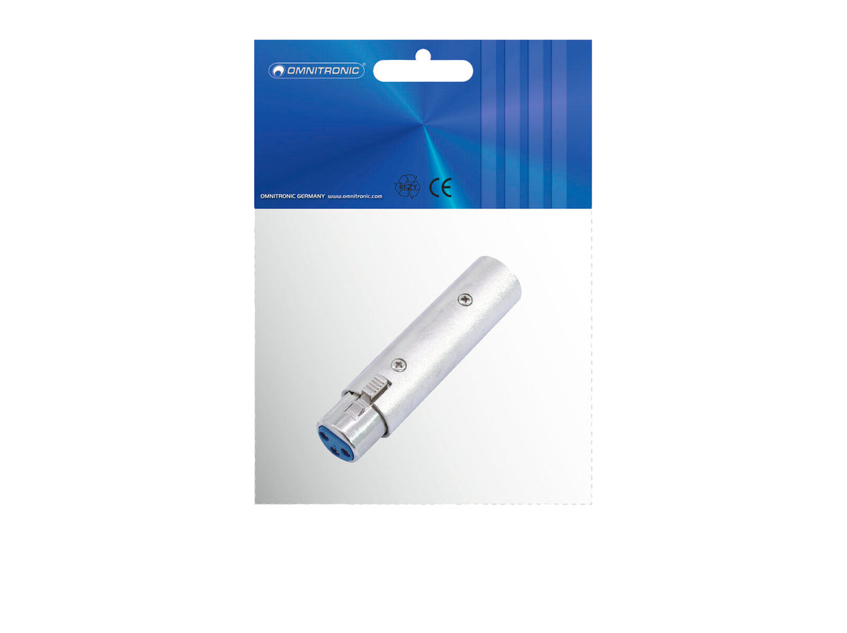 Omnitronic Adapter 3pol XLR(F)/5pol XLR(M) – Ansicht 3