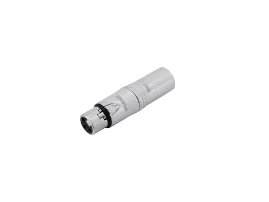 Neutrik Adapter 3pol XLR(F)/5pol XLR(M) NA3F5M – Ansicht 2