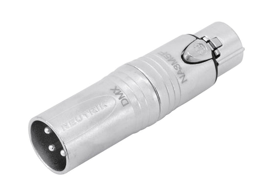 Neutrik Adapter 3pol XLR(M)/5pol XLR(F) NA3M5F