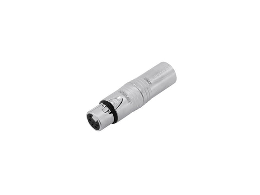 Neutrik Adapter 3pol XLR(M)/5pol XLR(F) NA3M5F – Ansicht 2