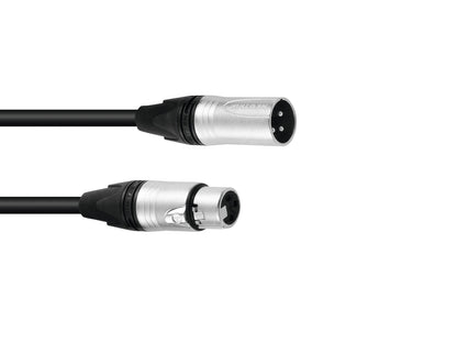 Sommer Cable XLR Kabel 3pol 6m sw Neutrik