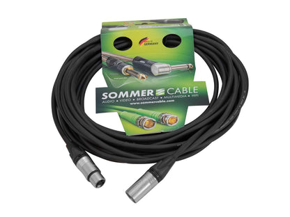 Sommer Cable XLR Kabel 3pol 10m sw Neutrik – Ansicht 3