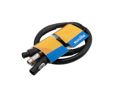 Eurolite Kombikabel DT-2 DMX IP T-Con/3 Pin XLR 5m – Ansicht 2
