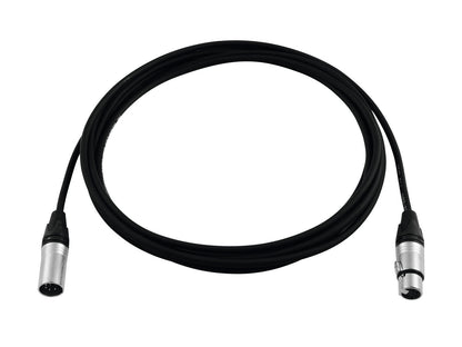 PSSO DMX Kabel XLR 5pol 5m sw Neutrik – Ansicht 2