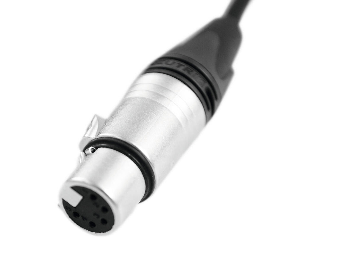 PSSO DMX Kabel XLR 5pol 5m sw Neutrik – Ansicht 4