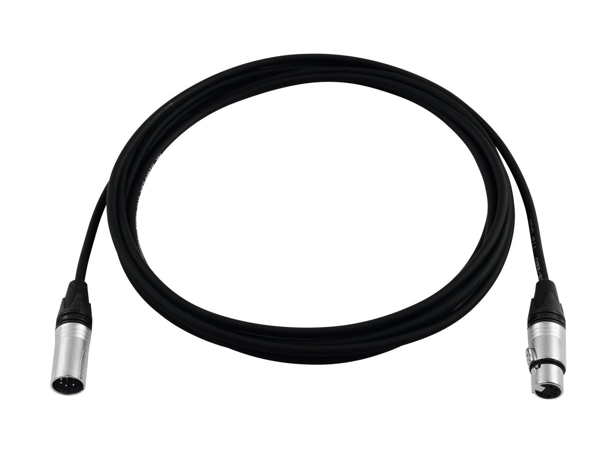 PSSO DMX Kabel XLR 5pol 10m sw Neutrik – Ansicht 2