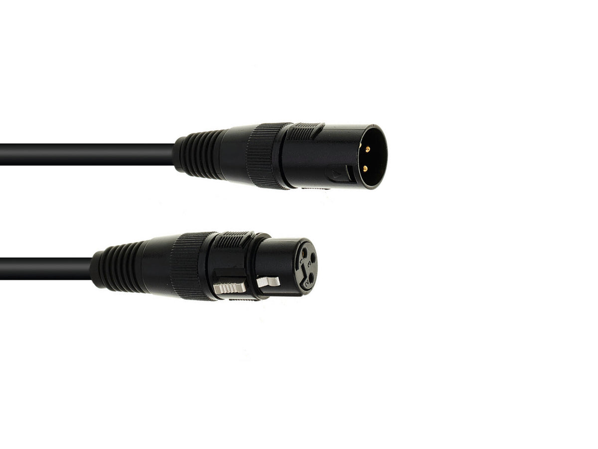 Eurolite DMX Kabel XLR 3pol 5m sw