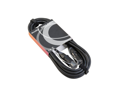 Eurolite DMX Kabel EC-1 IP65 3pol 3m sw – Ansicht 2