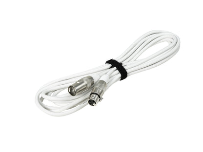 Eurolite DMX Kabel XLR 3pol 5m weiß – Ansicht 2