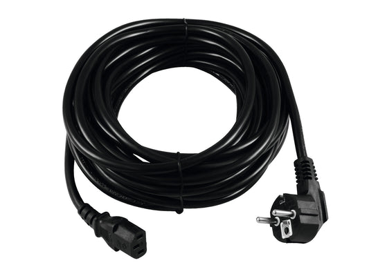 Omnitronic Kaltgeräte Netzkabel 3x1,5 10m sw – Ansicht 2