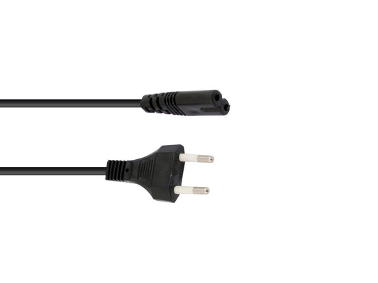 Omnitronic Euro Netzkabel 1,5m sw