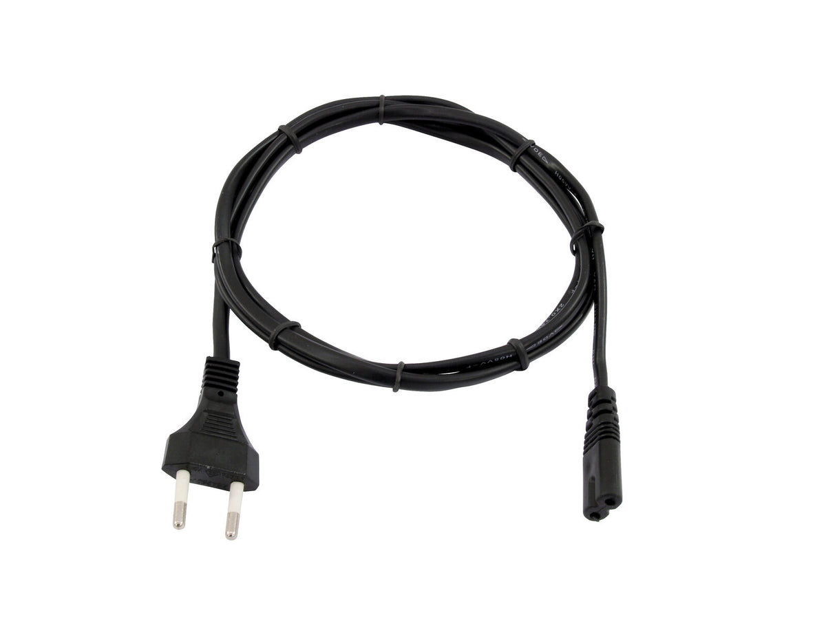 Omnitronic Euro Netzkabel 1,5m sw – Ansicht 2