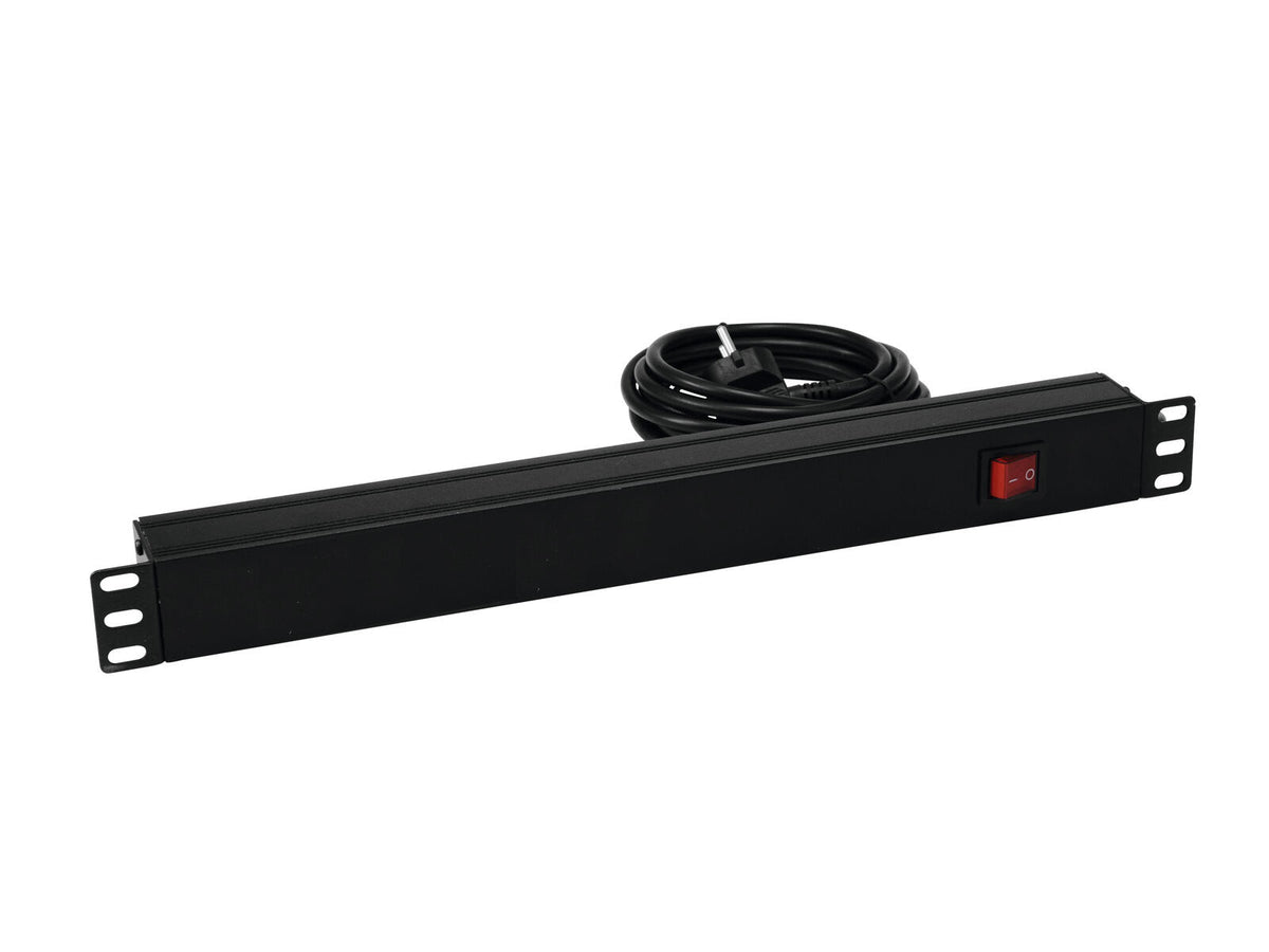 Eurolite Steckdosenleiste R19-8 1HE sw 2,7m – Ansicht 3