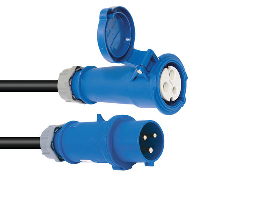 PSSO CEE Verlängerung 32A 3x6 10m blau