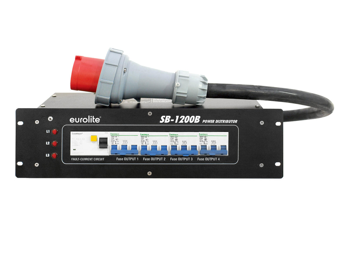 Eurolite SB-1200B Stromverteiler – Ansicht 2