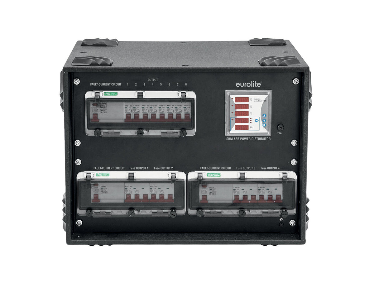 Eurolite SBM-63B Stromverteiler – Ansicht 2