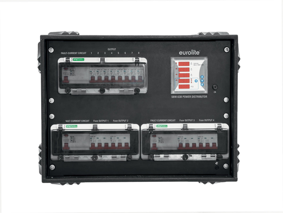 Eurolite SBM-63B Stromverteiler – Ansicht 3