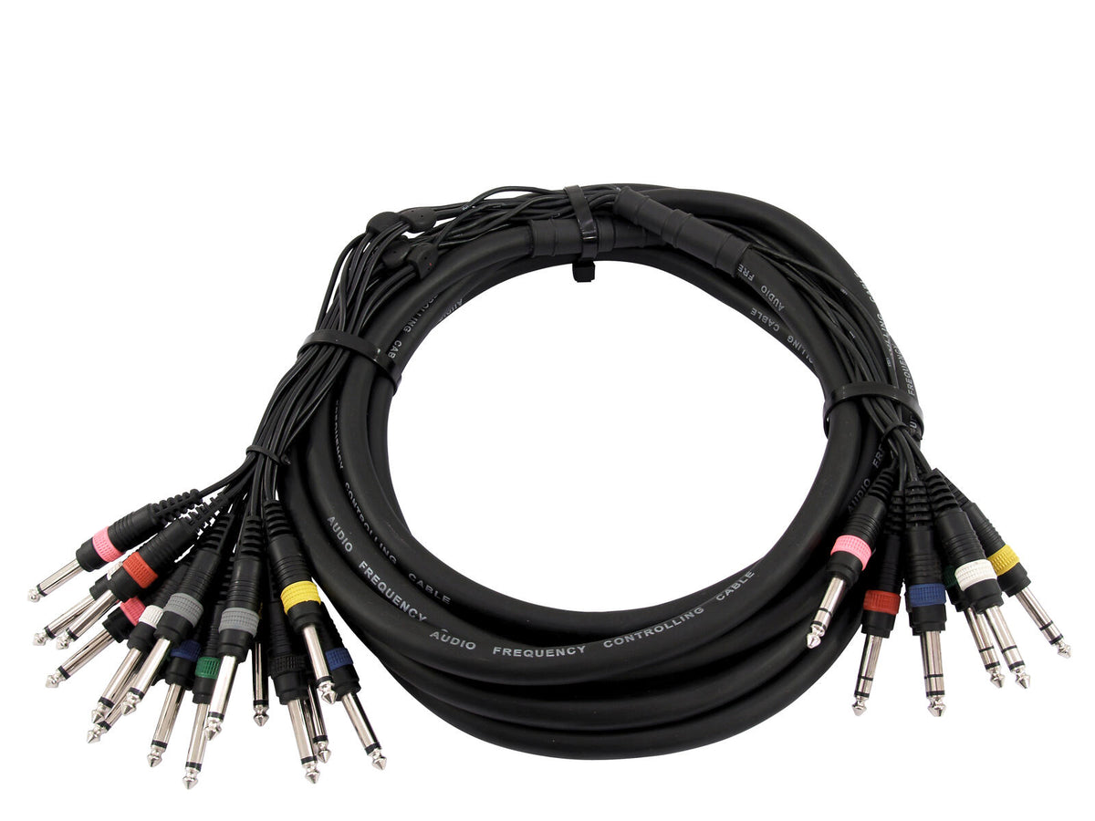 Omnitronic Snake-Kabel 8xKlinke/16xKlinke mono 15m – Ansicht 2