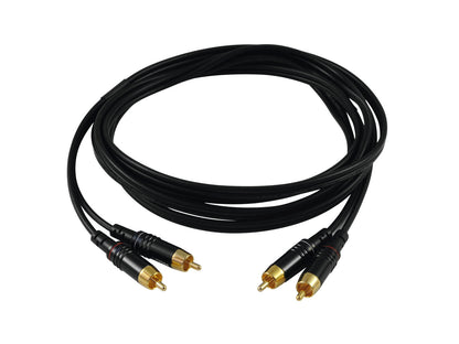 Sommer Cable Cinch Kabel 2x2 1m sw Hicon – Ansicht 2