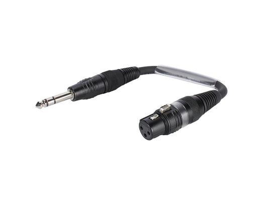 Sommer Cable Adapterkabel XLR(F)/Klinke stereo 0,15m