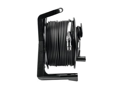 PSSO DMX Kabeltrommel XLR 50m sw Neutrik 2x0,22 – Ansicht 3
