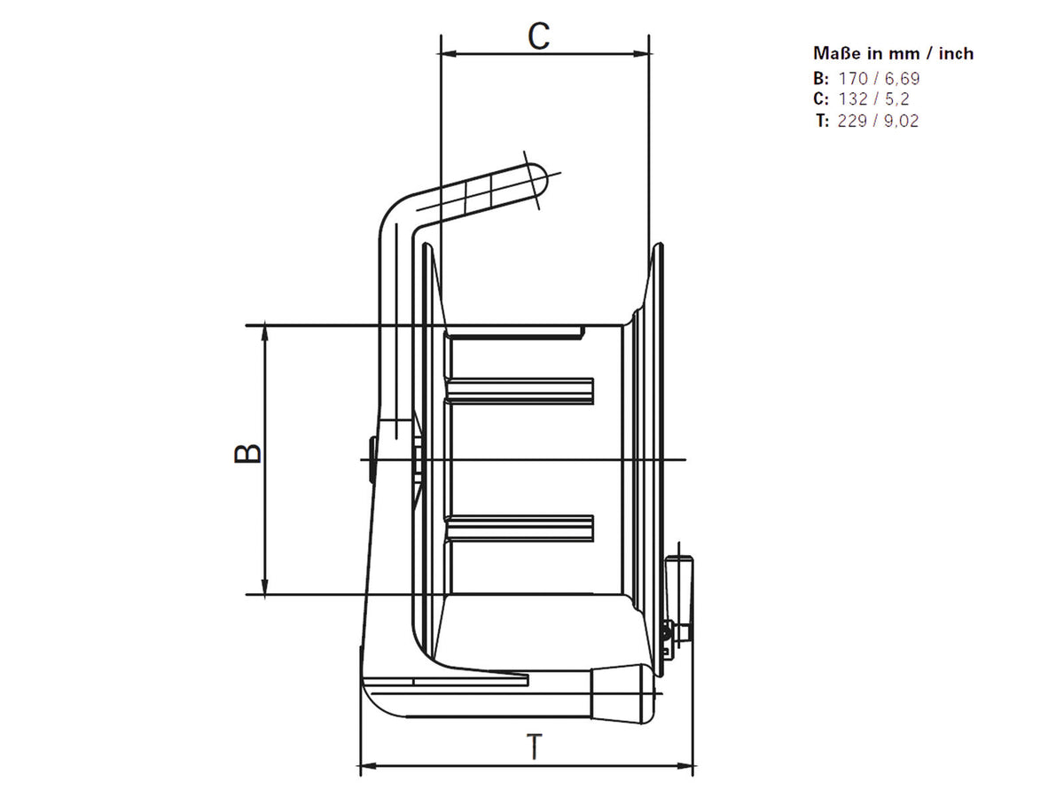 Schill Kabeltrommel GT 310.SO – Ansicht 3