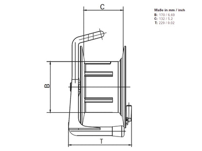 Schill Kabeltrommel GT 310.SO – Ansicht 3
