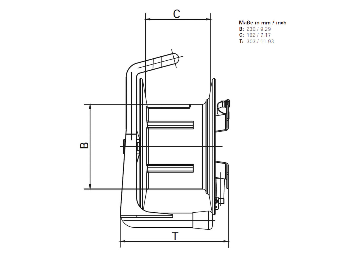 Schill Kabeltrommel GT 380.RM – Ansicht 3