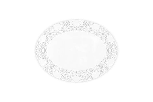 SemyTop Tortenspitzen, Oval, 26 x 35 cm, 10 x 100 Stück