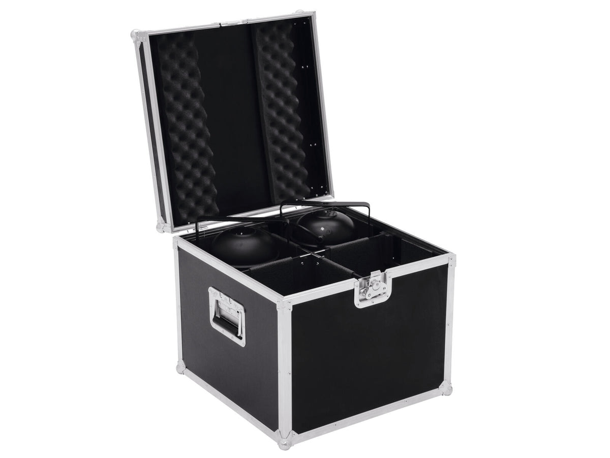 Roadinger Flightcase 4x PAR-56 Spot lang – Ansicht 2