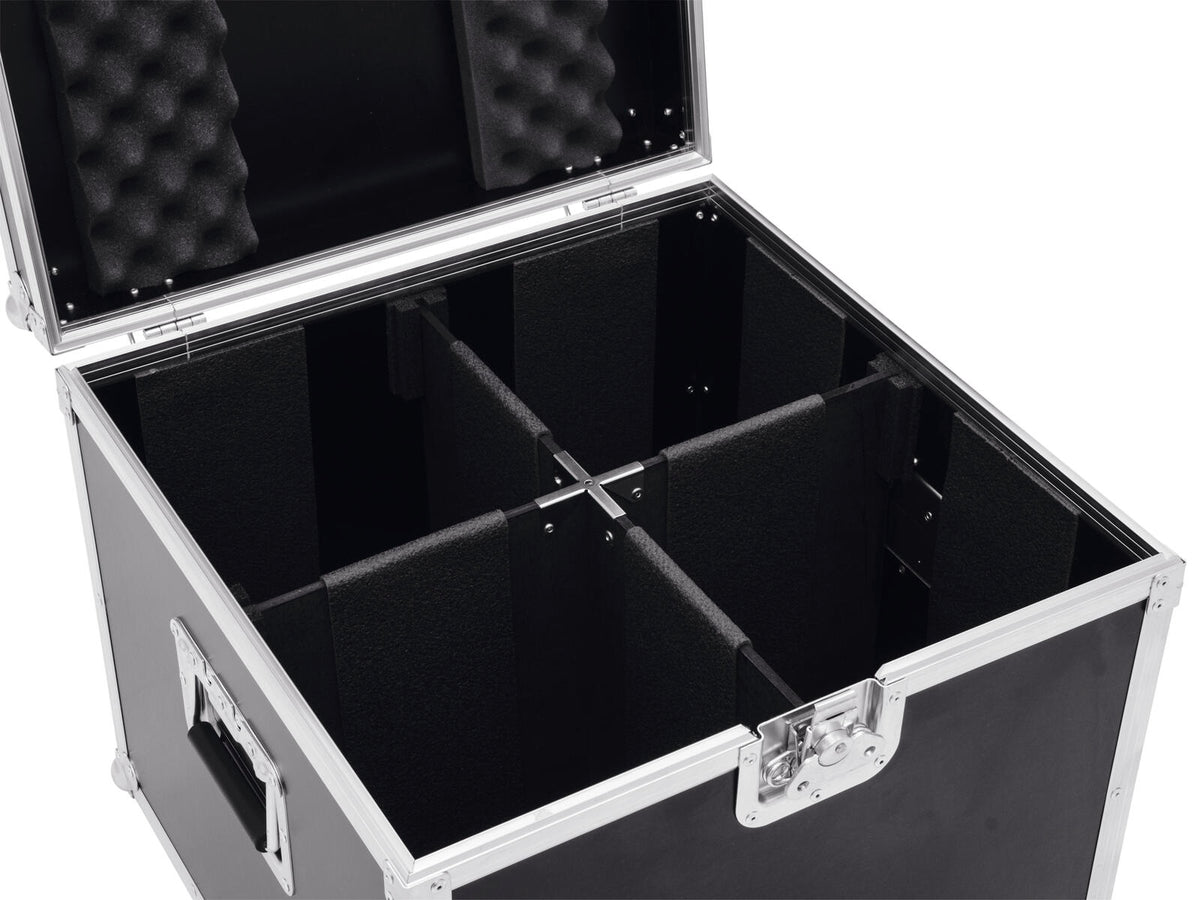 Roadinger Flightcase 4x PAR-56 Spot lang – Ansicht 3
