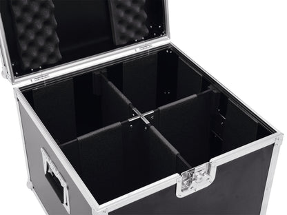 Roadinger Flightcase 4x PAR-56 Spot lang – Ansicht 3