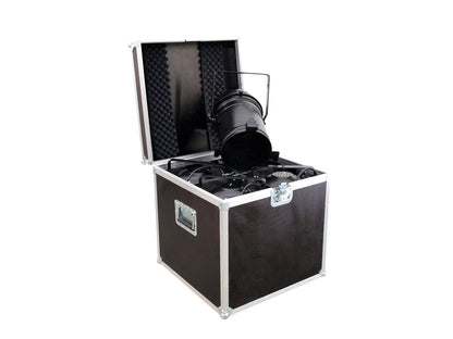 Roadinger Flightcase 4x PAR-64 Spot lang – Ansicht 4
